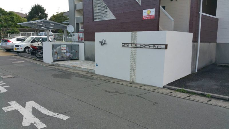 賃貸アパート エントランス改修工事