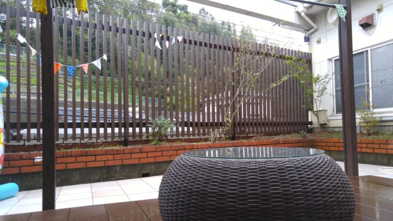 Ｎ様邸　リガーデン工事　（テラス・デッキ・フェンス）