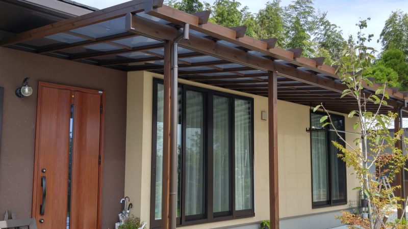 M様邸　エクステリア工事（テラス）