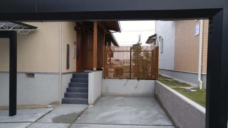 Ｔ様邸　新築外構工事