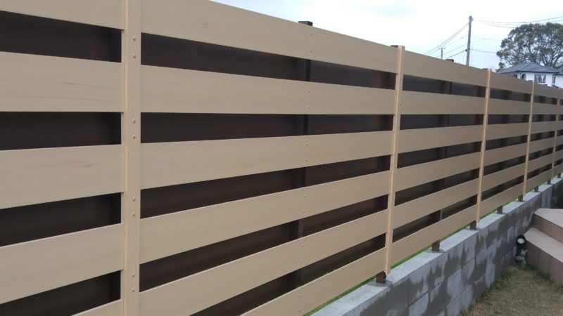 Ｍ様邸 エクステリア工事 （フェンス）