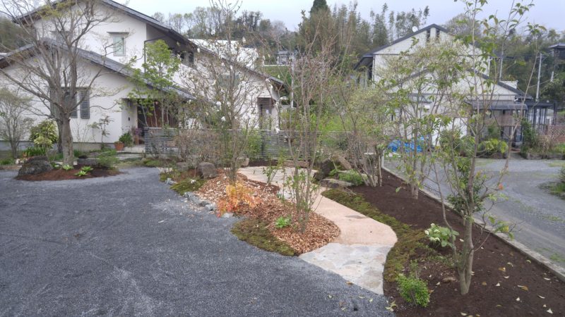 Ｆ様邸　リガーデン工事（造園）