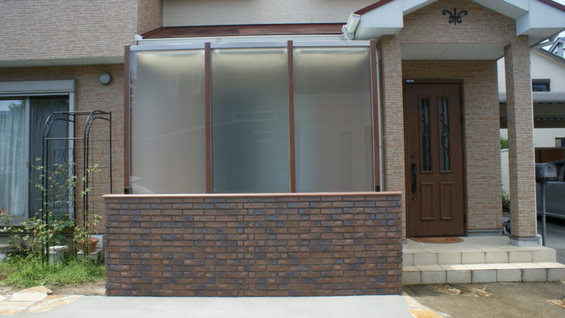 Ｓ様邸　リガーデン工事（ガーデンルーム）