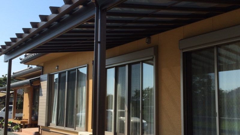 H様邸 エクステリア工事（ﾌｪﾝｽ・ﾃﾗｽ・ﾃﾞｯｷ）