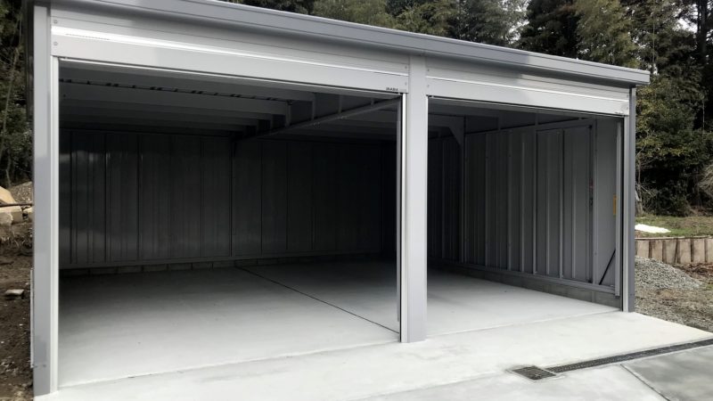 I様邸　エクステリア工事（ガレージ）