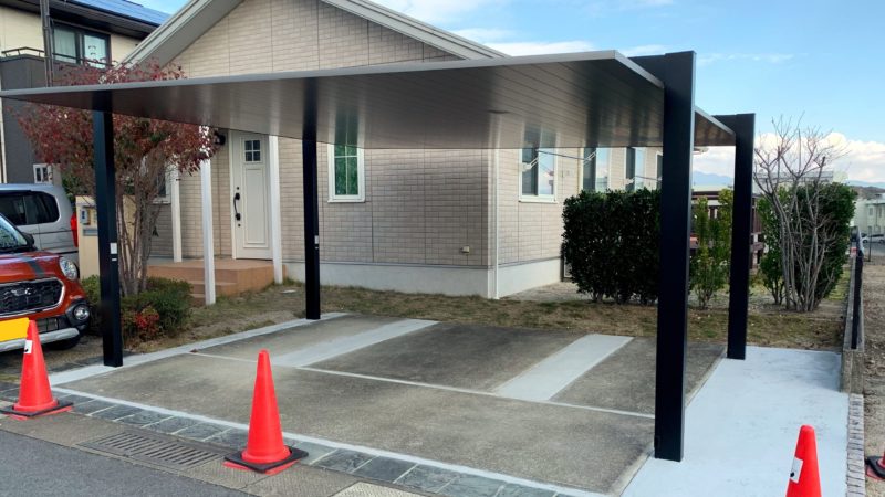 T様邸　カーポート工事