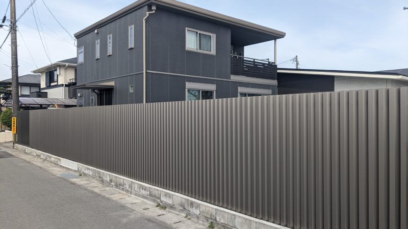 K様邸　フェンス工事