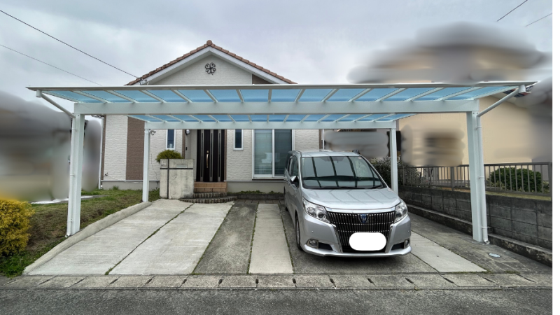 N様邸カーポート工事（植木まつりご契約②）