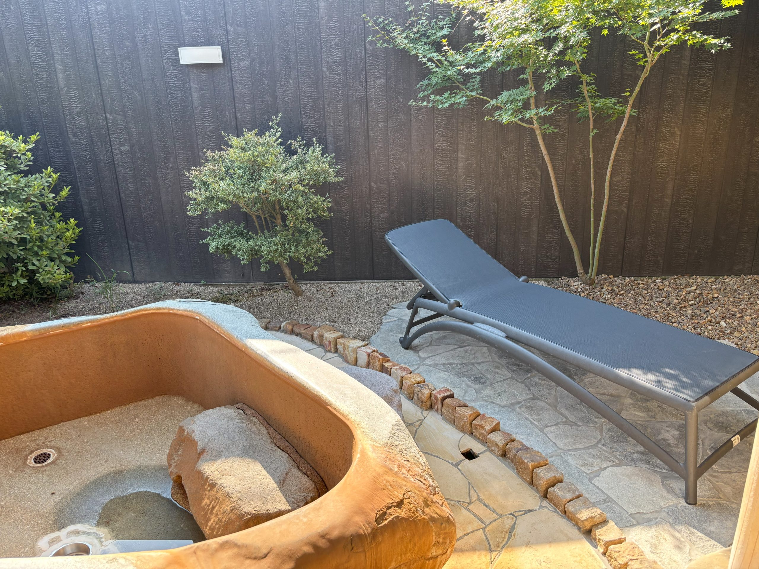 温泉邸 湯~庵様リガーデン工事