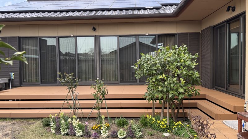 H様邸 樹脂デッキ工事